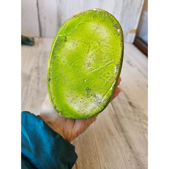 Chalkware Joseph Shepherd nativity village large Xmas decor - Picture 9 of 9